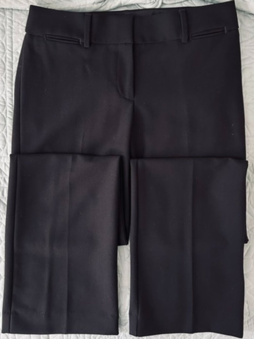 LOFT EUC Black Tailored Trouser Dress Pants Size 4